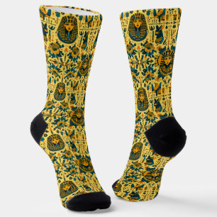 Chaussette Chaussettes pharaons florales