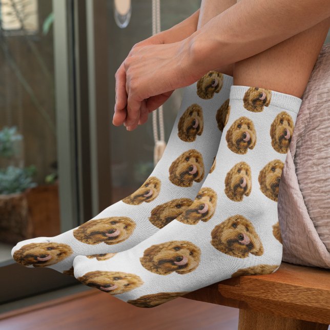 Chaussette Chaussettes photo personnalisées pour animaux (Créateur téléchargé)