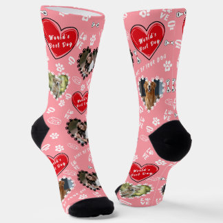 Chaussette Chaussettes photo personnalisées pour chien | Chau