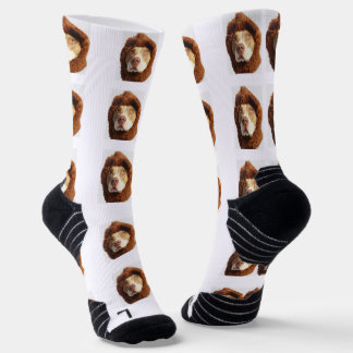 Chaussette Chaussettes photo pour animaux de compagnie person