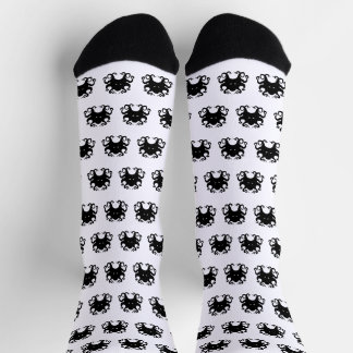 Chaussette Chaussettes Pieuvre - N&B - Unisexe