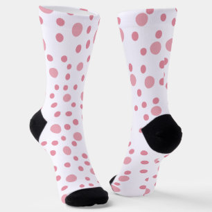 Chaussette Chaussettes pois roses