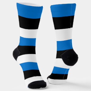 Chaussette Chaussettes pour femmes avec drapeau d'Estonie