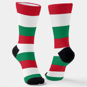 Chaussette Chaussettes pour femmes avec le drapeau de la Hong