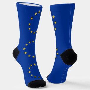 Chaussette Chaussettes pour femmes avec le drapeau de l'Union