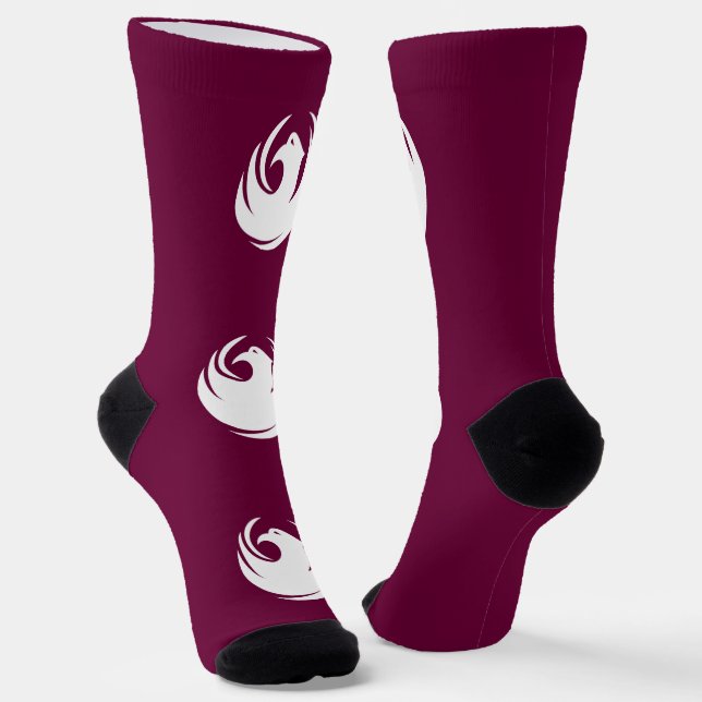 Chaussette Chaussettes pour femmes avec le drapeau de Phoenix (Angulaire)