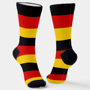 Chaussette Chaussettes pour hommes avec drapeau d'Allemagne