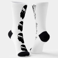 Chaussettes pour hommes avec drapeau de Corse, Fra