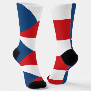 Chaussette Chaussettes pour hommes avec drapeau de Czechia