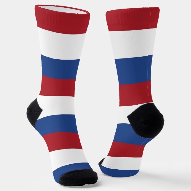 Chaussette Chaussettes pour hommes avec drapeau de Pays-Bas (Angulaire)