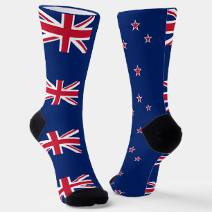 Chaussette Chaussettes pour hommes avec drapeau néo-zélandais