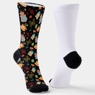 Chaussette Chaussettes pour toxicomanies au café