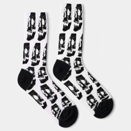 Chaussette Chaussettes radiographiques pour le crâne amusant