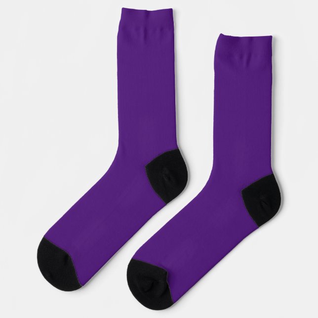 Chaussette Chaussettes royales pourpres (Gauche)