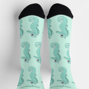Chaussette Chaussettes Seahorse Design