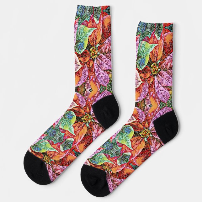 Chaussette Chaussettes - SG Poinsettias (Gauche)