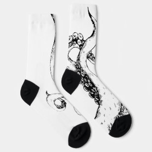 Chaussette chaussettes tentacules de pieuvre