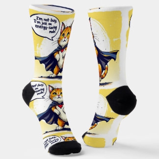 Chaussette Chaussettes UNISEX Mode Économie d'Énergie Bright