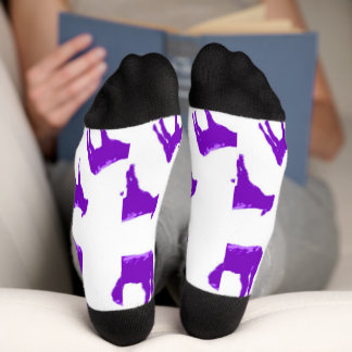 Chaussette Chaussettes Vache Violette