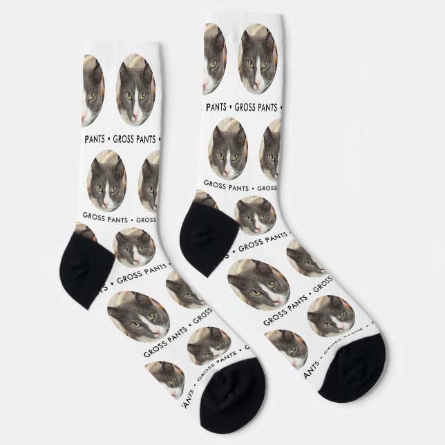 Chaussette Chaussettes visages pour animaux de compagnie Mono (Droite)