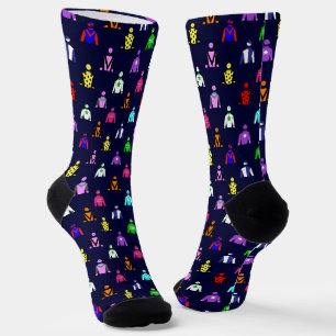 Chaussette Cheval Racing Jockey Soies