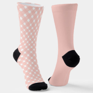 Chaussette Chic Pastel Peach Shabby Chic Cocher Les Chaussett