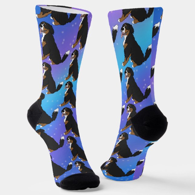 Chaussette Chien de montagne bernois (Angulaire)