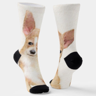 Chaussette Chihuahua Peinture - Cute Original Chien Art
