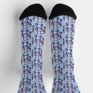 Chaussette Chimie organique Art Benzene Molecule Orgo