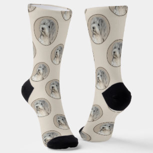 Chaussette Chiot Havanais, havanais, Bichon cubain, Bichon on
