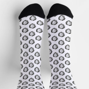 Chaussette Chou minimaliste – Conception audacieuse de légume