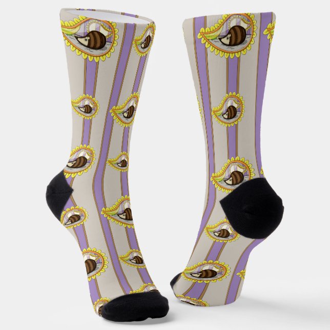 Chaussette Chrissy le hérisson (Angulaire)