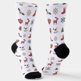 Chaussette Christmas Snowflake