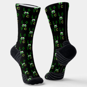 Chaussette Chuck Shamrock Dublin Day Horseshoe irlandais