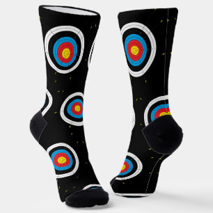 Chaussette Cibles et flèches de tir à l'arc