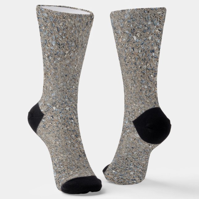 Chaussette Cimetière Bleu Taupe Composé Bleu (Angulaire)