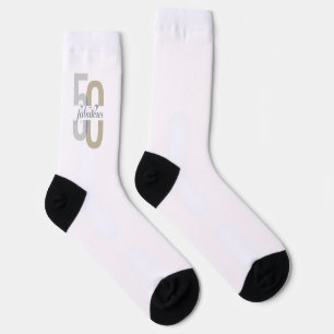 Chaussette Cinquante et fabuleux Elégant 50e anniversaire
