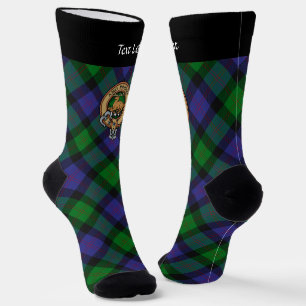 Chaussette Clan Blair Crest sur les Chaussettes Tartan