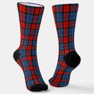 Chaussette Clan Patterson Red Tartan