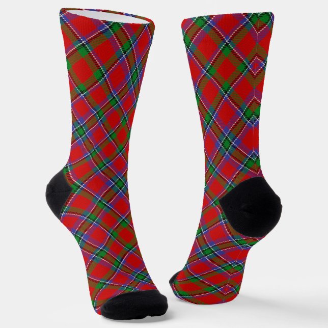 Chaussette Clan Sinclair Chaussettes Tartan (Angulaire)
