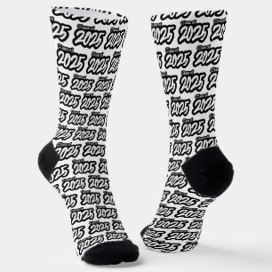 Chaussette Classe de brosse en gras blanc de 2025 Chaussettes