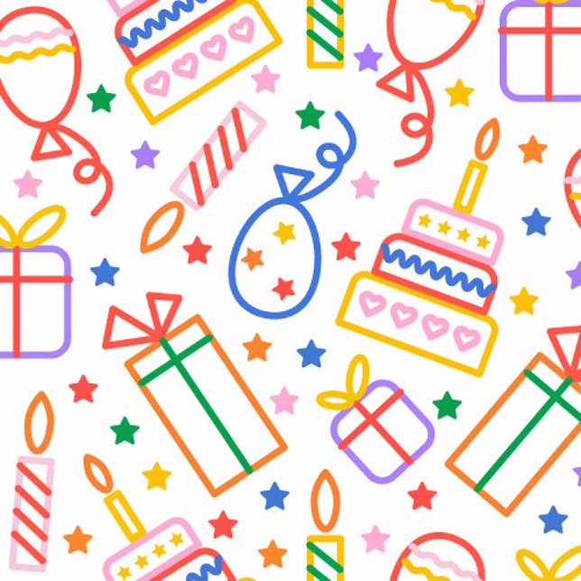 Chaussette Classic Birthday  (Happy Birthday Celebration Theme!)