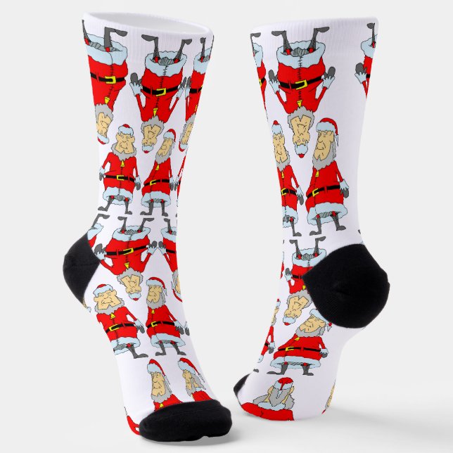 Chaussette Cloches père Noël1 (Angulaire)