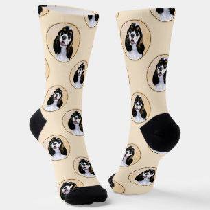 Chaussette Cocker Spaniel Peinture Parti Tan Original Chien A