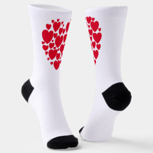 Chaussette Coeurs rouges, chaussettes