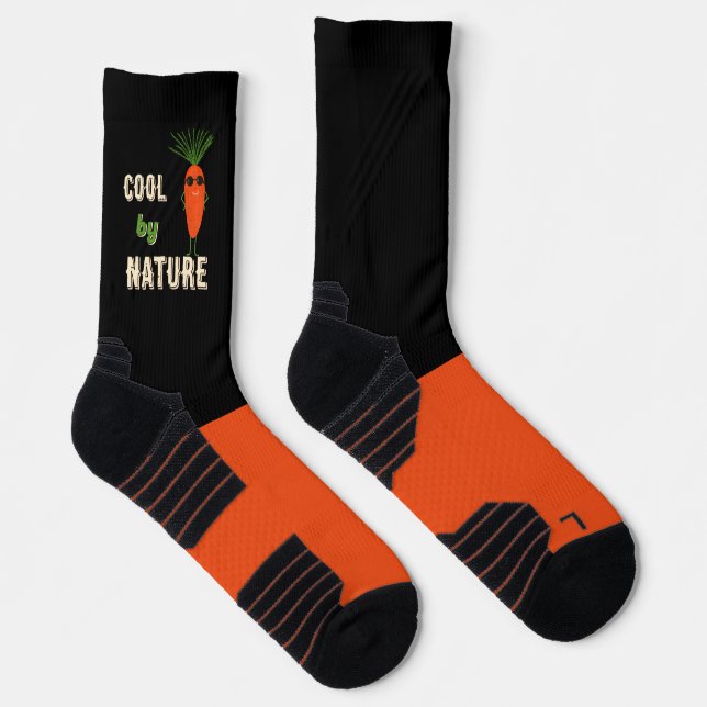 Chaussette Collection de carottes cool (Droite)