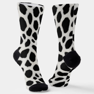 Chaussette Collection élégante Leopard blanc tendance de luxe