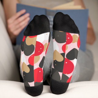 Chaussette Colorful Hearts Crew Socks
