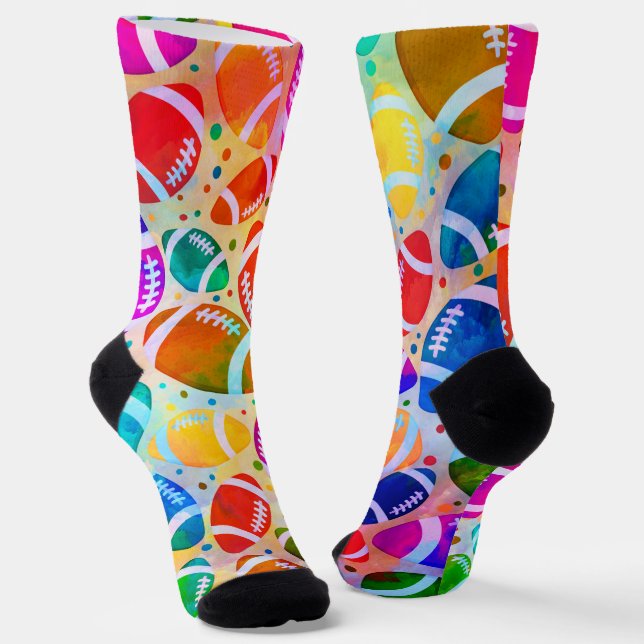 Chaussette Colorful pattern (Angulaire)