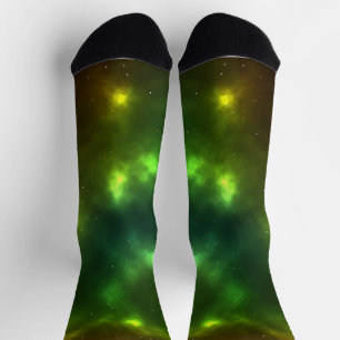 Chaussette Conception de constellations de l'espace cosmique
